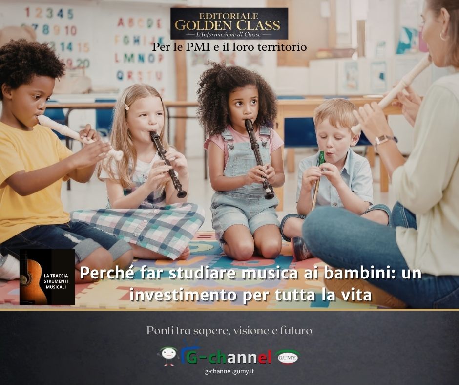 Perché far studiare musica ai bambini: un investimento per tutta la vita